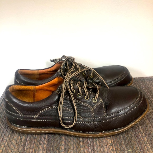 hush puppies leather shoes